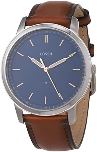 Fossil Men’s the Minimalist Stainless Steel Slim Casual Quartz Watch Fossil Men’s the Minimalist Stainless Steel Slim Casual Quartz Watch