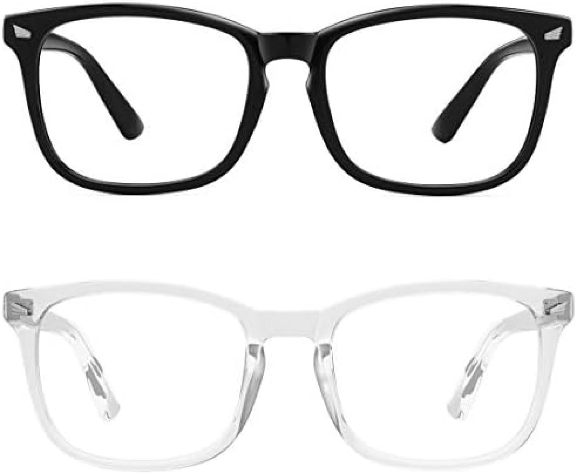 MEETSUN Blue Light Blocking Glasses, Anti Eye Strain Headache (Sleep Better),Computer Glasses UV400 Transparent Lens MEETSUN Blue Light Blocking Glasses, Anti Eye Strain Headache (Sleep Better),Computer Glasses UV400 Transparent Lens