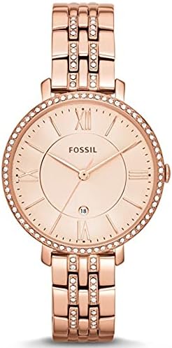 Fossil Women’s Jacqueline Stainless Steel Dress Quartz Watch Fossil Women’s Jacqueline Stainless Steel Dress Quartz Watch