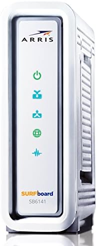 ARRIS SURFboard SB6141-RB 8×4 DOCSIS 3.0 Cable Modem (Renewed) ARRIS SURFboard SB6141-RB 8×4 DOCSIS 3.0 Cable Modem (Renewed)
