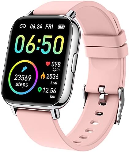 Smart Watch 2021 Ver Watches for Women, Fitness Tracker 1.69″ Touch Screen Smartwatch Fitness Watch Heart Rate Monitor, IP68 Waterproof Pedometer Activity Tracker Sleep Monitor for Android iPhone Pink Smart Watch 2021 Ver Watches for Women, Fitness Tracker 1.69″ Touch Screen Smartwatch Fitness Watch Heart Rate Monitor, IP68 Waterproof Pedometer Activity Tracker Sleep Monitor for Android iPhone Pink