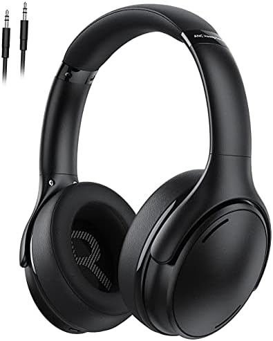 Noise Cancelling Headphones, Bluetooth Headphones Over Ear with CVC8.0 Microphone, 35H Playtime, Fast Charge, Hi-Fi Deep Bass, Memory Foam Ear Cups for Adults, Kids, Home Office, Travel, TV Noise Cancelling Headphones, Bluetooth Headphones Over Ear with CVC8.0 Microphone, 35H Playtime, Fast Charge, Hi-Fi Deep Bass, Memory Foam Ear Cups for Adults, Kids, Home Office, Travel, TV