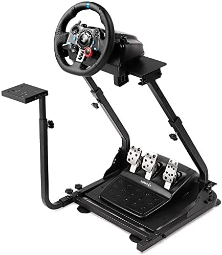 GTRACING Racing Wheel Stand for Logitech G27 G25 G29 G920 Racing Simulator Mount Video Game Accessories S02 Racing Steering Wheel Shifter Pedals NOT Included GTRACING Racing Wheel Stand for Logitech G27 G25 G29 G920 Racing Simulator Mount Video Game Accessories S02 Racing Steering Wheel Shifter Pedals NOT Included