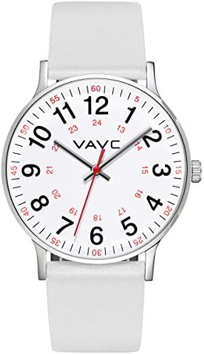 VAVC Nurse Watch for Medical Students,Doctors,Women with Second Hand and 24 Hour. Easy to Read Watch VAVC Nurse Watch for Medical Students,Doctors,Women with Second Hand and 24 Hour. Easy to Read Watch
