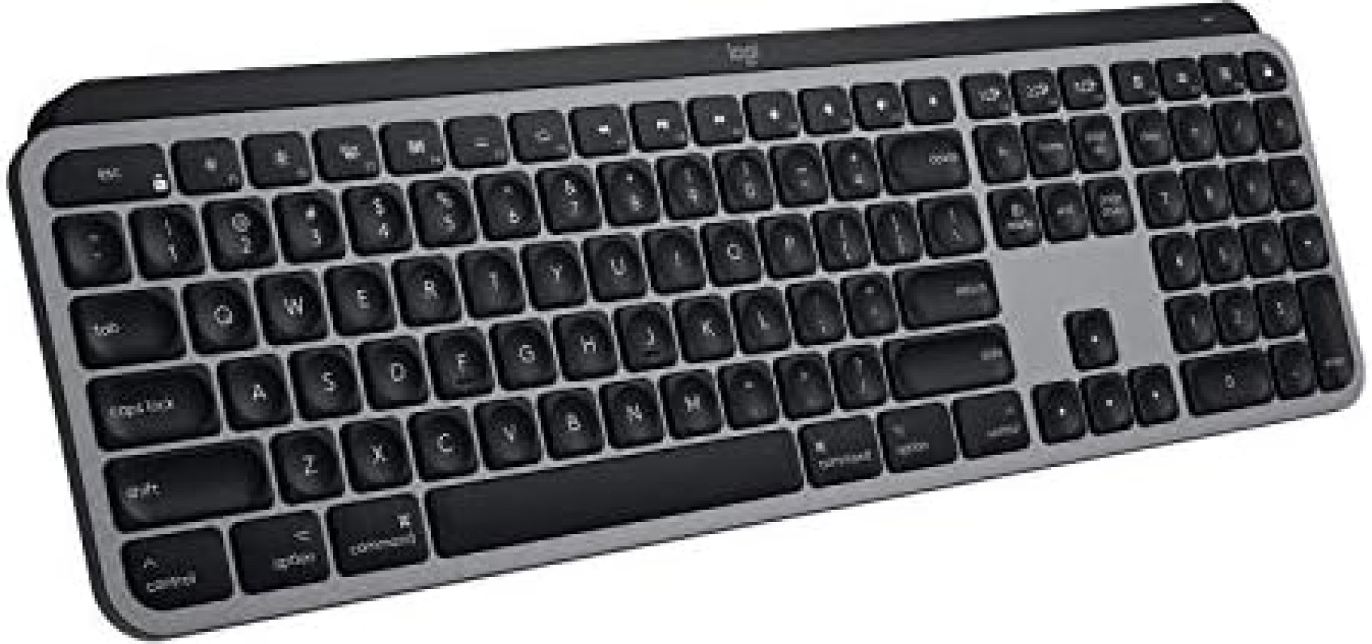 Logitech MX Keys Advanced Illuminated Wireless Keyboard for Mac – Bluetooth/USB Logitech MX Keys Advanced Illuminated Wireless Keyboard for Mac – Bluetooth/USB