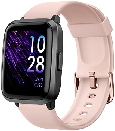 YAMAY Smart Watch, Watches for Men Women Fitness Tracker Blood Pressure Monitor Blood Oxygen Meter Heart Rate Monitor IP68 Waterproof, Smartwatch Compatible with iPhone Samsung Android Phones (Pink) YAMAY Smart Watch, Watches for Men Women Fitness Tracker Blood Pressure Monitor Blood Oxygen Meter Heart Rate Monitor IP68 Waterproof, Smartwatch Compatible with iPhone Samsung Android Phones (Pink)