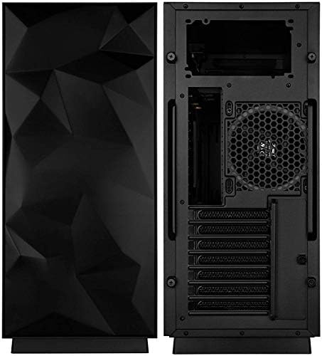 ATX Mid-Tower Gaming CT8 Computer Case, Tempered Glass Side Panel Optimized for High Airflow and Silent Computing with Moduvent Technology – 2X 120mm Silent Fans Included ATX Mid-Tower Gaming CT8 Computer Case, Tempered Glass Side Panel Optimized for High Airflow and Silent Computing with Moduvent Technology – 2X 120mm Silent Fans Included
