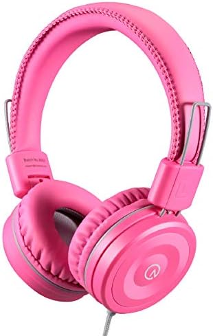 Kids Headphones-noot products K22 Foldable Stereo Tangle-Free 5ft Long Cord 3.5mm Jack Plug in Wired On-Ear Headset for iPad/Amazon Kindle,Fire/Girls/School/Laptop/Travel/Plane/Tablet Flamingo Pink Kids Headphones-noot products K22 Foldable Stereo Tangle-Free 5ft Long Cord 3.5mm Jack Plug in Wired On-Ear Headset for iPad/Amazon Kindle,Fire/Girls/School/Laptop/Travel/Plane/Tablet Flamingo Pink