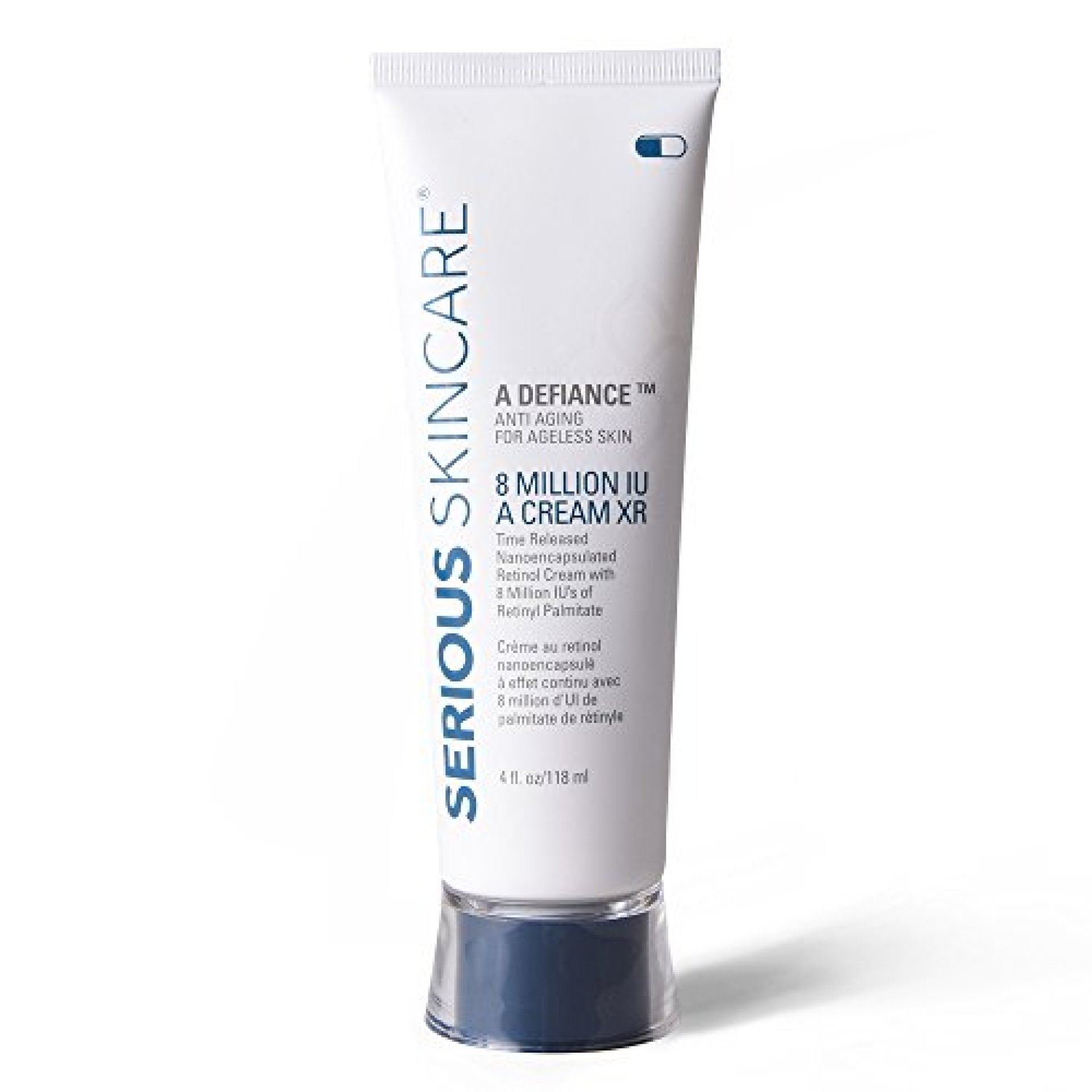 Serious Skincare Defiance 8 Million Iu A Xr Time-Released Retinol Cream, 4 Ounce Serious Skincare Defiance 8 Million Iu A Xr Time-Released Retinol Cream, 4 Ounce