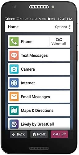 Jitterbug Smart2 No-Contract Easy-to-use Smartphone for Seniors by GreatCall,Black Jitterbug Smart2 No-Contract Easy-to-use Smartphone for Seniors by GreatCall,Black