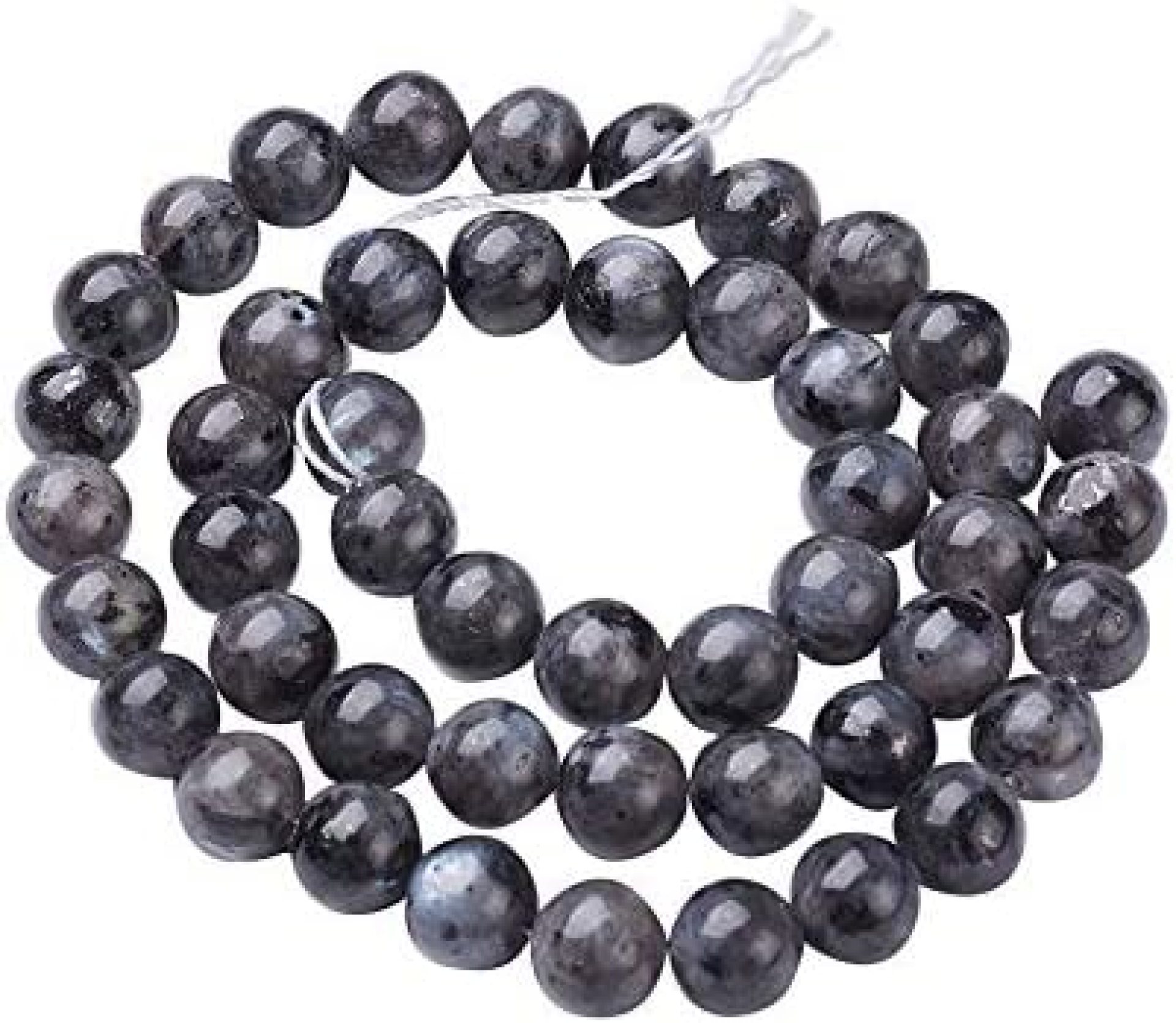 PH PandaHall 10 Strands 8mm Natural Labradorite Gemstone Round Loose Stone Beads for Jewelry Making 15.5″, Black (470~440pcs) PH PandaHall 10 Strands 8mm Natural Labradorite Gemstone Round Loose Stone Beads for Jewelry Making 15.5″, Black (470~440pcs)