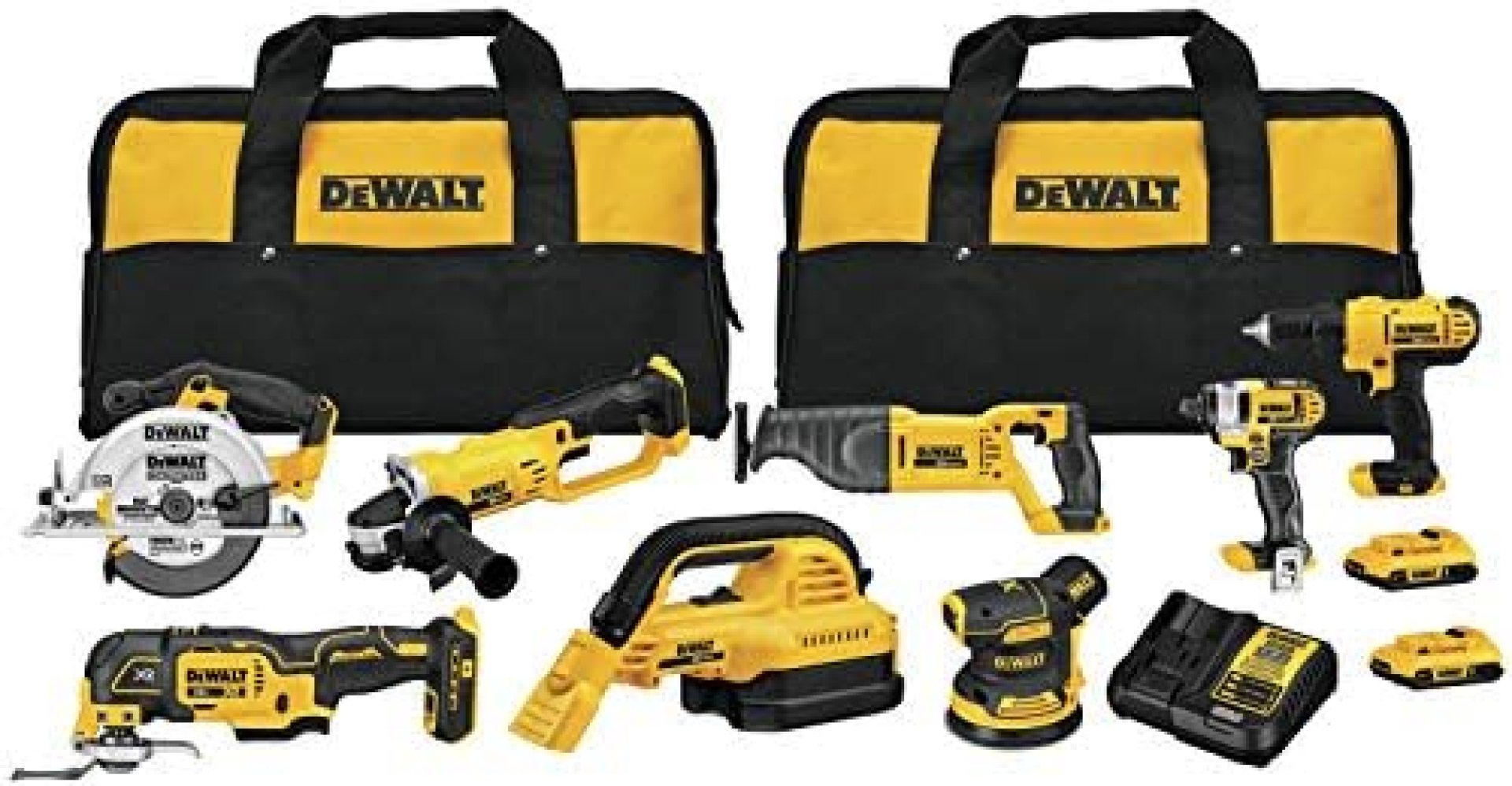 DEWALT 20V MAX Cordless Drill Combo Kit , 8-Tool (DCK883D2) DEWALT 20V MAX Cordless Drill Combo Kit , 8-Tool (DCK883D2)