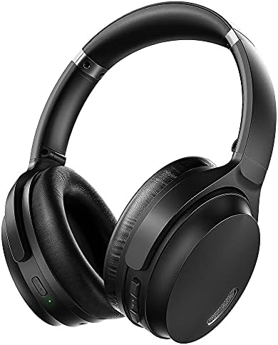 Active Noise Cancelling Headphones, HROEENOI JZ02 Bluetooth Headphones, Over Ear Wireless Headphones, CVC 8.0 Microphone Deep Bass Headset, 40 Hours Playtime, Foldable Adults Travel Work PC TV Black Active Noise Cancelling Headphones, HROEENOI JZ02 Bluetooth Headphones, Over Ear Wireless Headphones, CVC 8.0 Microphone Deep Bass Headset, 40 Hours Playtime, Foldable Adults Travel Work PC TV Black