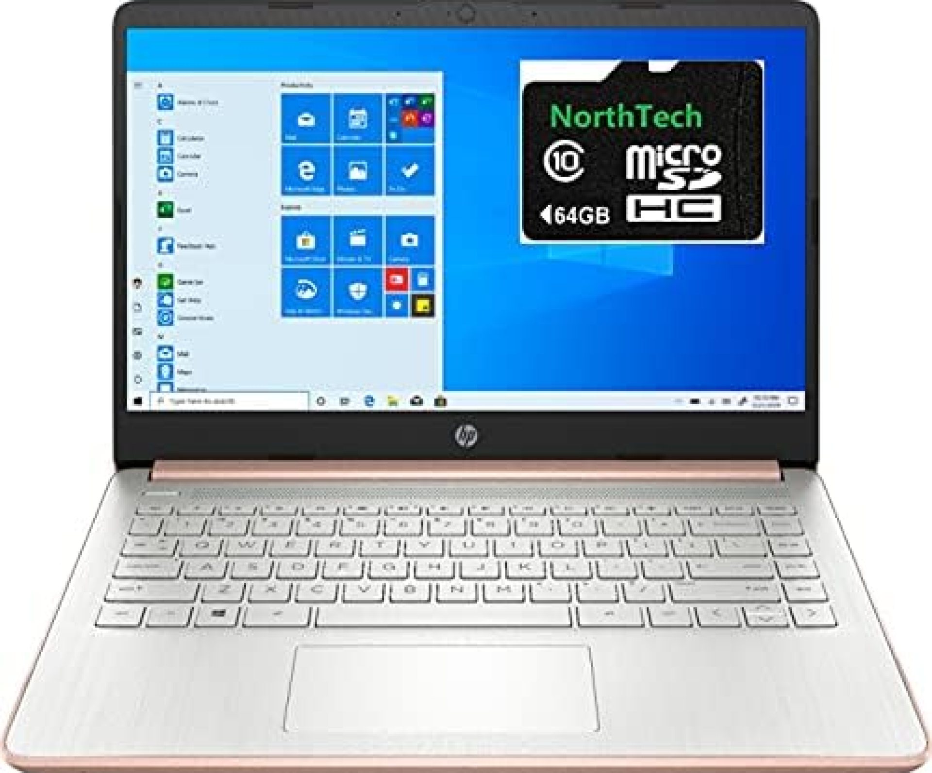 2021 Newest HP Stream 14-inch HD Laptop, Intel N4020 up to 2.8 G, 4G RAM, 128G Space(64G eMMC+64G TechCool SD), WiFi, Webcam, Bluetooth, HDMI, Windows 10 S, Office 365 Personal for 1 Year, Rose Gold 2021 Newest HP Stream 14-inch HD Laptop, Intel N4020 up to 2.8 G, 4G RAM, 128G Space(64G eMMC+64G TechCool SD), WiFi, Webcam, Bluetooth, HDMI, Windows 10 S, Office 365 Personal for 1 Year, Rose Gold