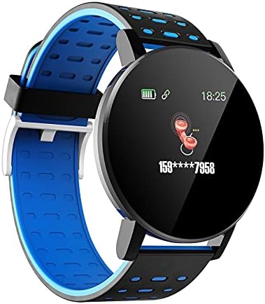Sport Smartwatch for Women Men Multifunction Smart Watch Heart Rate Step Counter Fitness Tracker Touchscreen Watches Sleep Monitor Wristwatch Android Smartphone Mini Stopwatch (Blue) Sport Smartwatch for Women Men Multifunction Smart Watch Heart Rate Step Counter Fitness Tracker Touchscreen Watches Sleep Monitor Wristwatch Android Smartphone Mini Stopwatch (Blue)