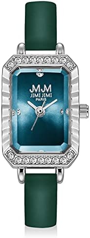 Jimi Jimi Womens Watch Square dial(15.5mm22.5mm)Japanese Movement Quartz Watches for Ladies, Imported Leather Waterproof Wirstwatch with Classic Fashion Colors(Model: JM-80003) Jimi Jimi Womens Watch Square dial(15.5mm22.5mm)Japanese Movement Quartz Watches for Ladies, Imported Leather Waterproof Wirstwatch with Classic Fashion Colors(Model: JM-80003)