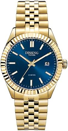 DISSING WATCHES Date 36 Womens Watch – Elegant 36mm Wrist Watch for Women – Affordable Luxurious Women’s Watches – Pretty Analog Woman Watch – Stylish Womens Dress Watch DISSING WATCHES Date 36 Womens Watch – Elegant 36mm Wrist Watch for Women – Affordable Luxurious Women’s Watches – Pretty Analog Woman Watch – Stylish Womens Dress Watch