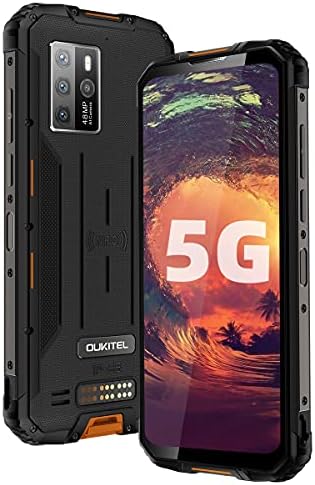 OUKITEL WP10 5G Rugged Smartphone, 2021 7nm 2GHz Dimensity CPU 8GB + 128GB 1Gbp/s Android 10 8000mAh Waterproof Unlocked Cell Phone, 6.67’’ 24001080 FHD+ 4K Record Global Quad Cameras Mobile Phone OUKITEL WP10 5G Rugged Smartphone, 2021 7nm 2GHz Dimensity CPU 8GB + 128GB 1Gbp/s Android 10 8000mAh Waterproof Unlocked Cell Phone, 6.67’’ 24001080 FHD+ 4K Record Global Quad Cameras Mobile Phone