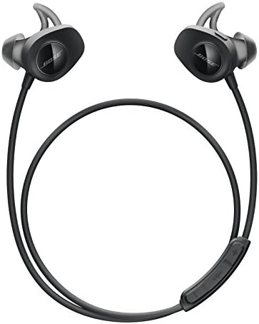 Bose SoundSport, Wireless Earbuds, (Sweatproof Bluetooth Headphones for Running and Sports), Black Bose SoundSport, Wireless Earbuds, (Sweatproof Bluetooth Headphones for Running and Sports), Black