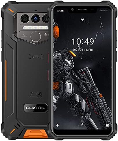 Rugged Smartphone Unlocked, OUKITEL WP9 New Unlocked Android Cell Phone 128GB ROM+6GB RAM, 8000mAh Battery, 5.86” HD+ Display, Support NFC-Google Pay Waterproof Drop- Proof dust-Proof Rugged Smartphone Unlocked, OUKITEL WP9 New Unlocked Android Cell Phone 128GB ROM+6GB RAM, 8000mAh Battery, 5.86” HD+ Display, Support NFC-Google Pay Waterproof Drop- Proof dust-Proof