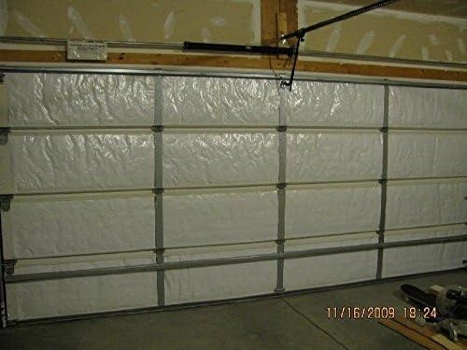 NASA Tech Reflective 2 Car White Foam Core Garage Door Insulation Kit 16Hx R7 Energy Star Rated/Increases R&E Value/Tax Credit NASA Tech Reflective 2 Car White Foam Core Garage Door Insulation Kit 16Hx R7 Energy Star Rated/Increases R&E Value/Tax Credit