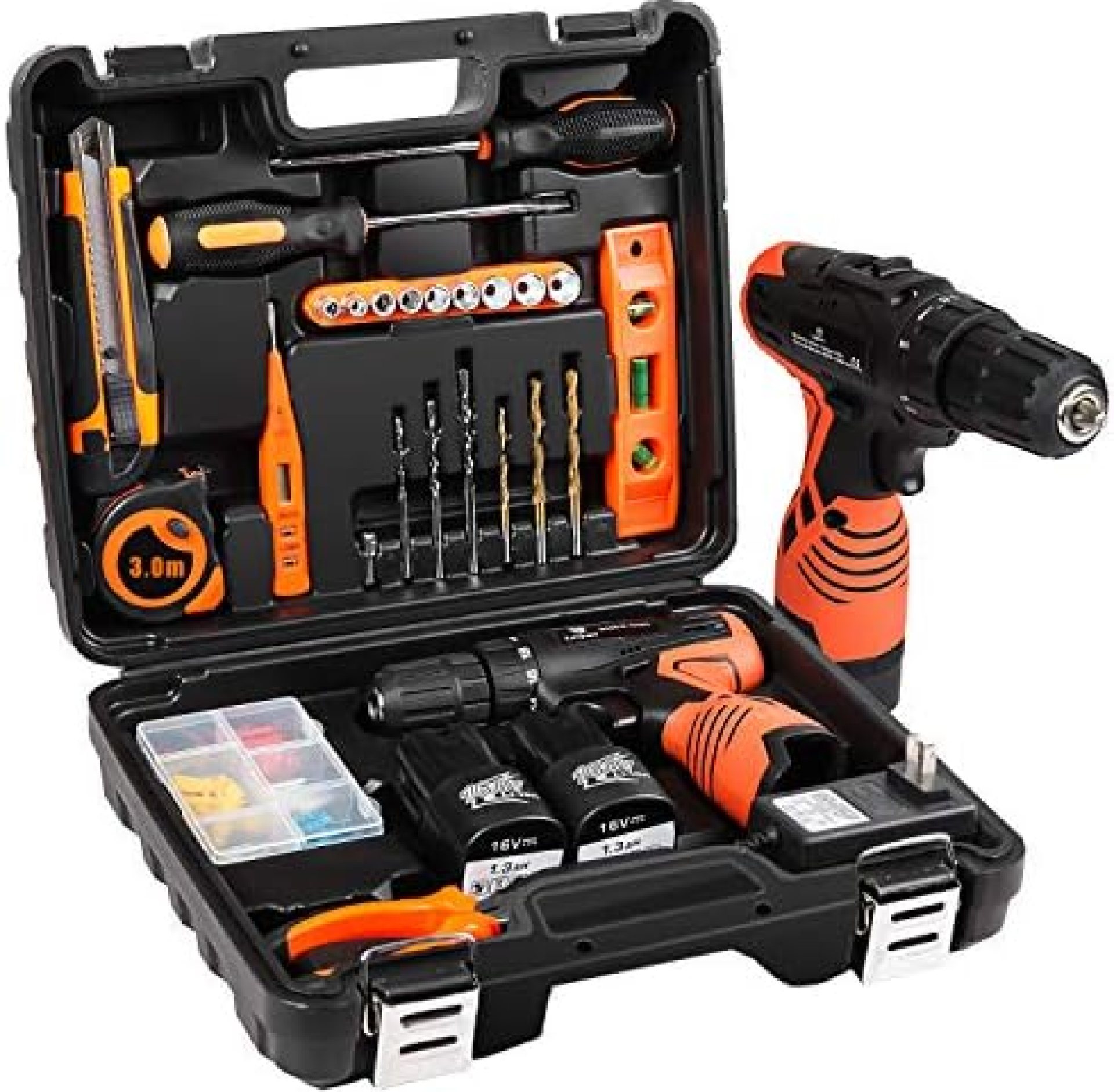 LETTON Power Tools Combo Kit Set 16.8V Cordless Drill with 24 Accessories for Home wireless Repair Kit Tools LETTON Power Tools Combo Kit Set 16.8V Cordless Drill with 24 Accessories for Home wireless Repair Kit Tools