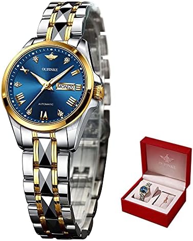 OUPINKE Swiss Brand Women Watch Automaitc Slef Winding Mechanical Bracelet Set Sapphire Crystal Dress Waterproof Wrist Watch OUPINKE Swiss Brand Women Watch Automaitc Slef Winding Mechanical Bracelet Set Sapphire Crystal Dress Waterproof Wrist Watch