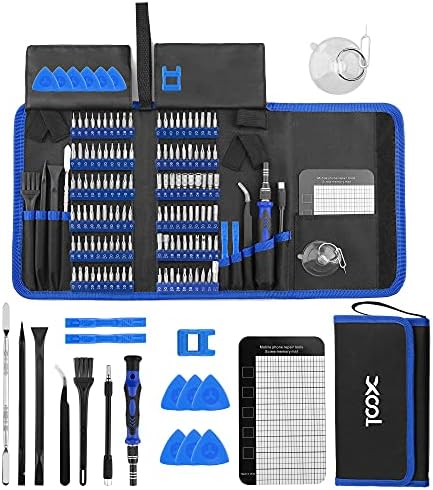 XOOL 140 in 1 Precision Screwdriver Set with 120 Bits Magnetic Driver Kit Professional Electronics Repair Tool Kit for Repair Computer, PC, MacBook, Laptop, Tablet, iPhone, Xbox, Game Console XOOL 140 in 1 Precision Screwdriver Set with 120 Bits Magnetic Driver Kit Professional Electronics Repair Tool Kit for Repair Computer, PC, MacBook, Laptop, Tablet, iPhone, Xbox, Game Console