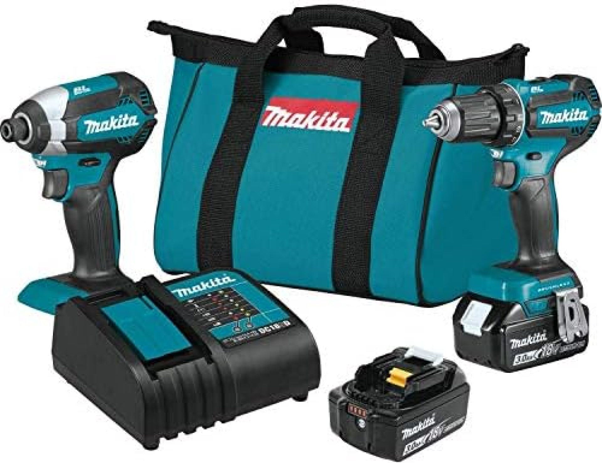 Makita XT281S 18V LXT 2-Pc. Combo Kit (3.0Ah) (Renewed) Makita XT281S 18V LXT 2-Pc. Combo Kit (3.0Ah) (Renewed)