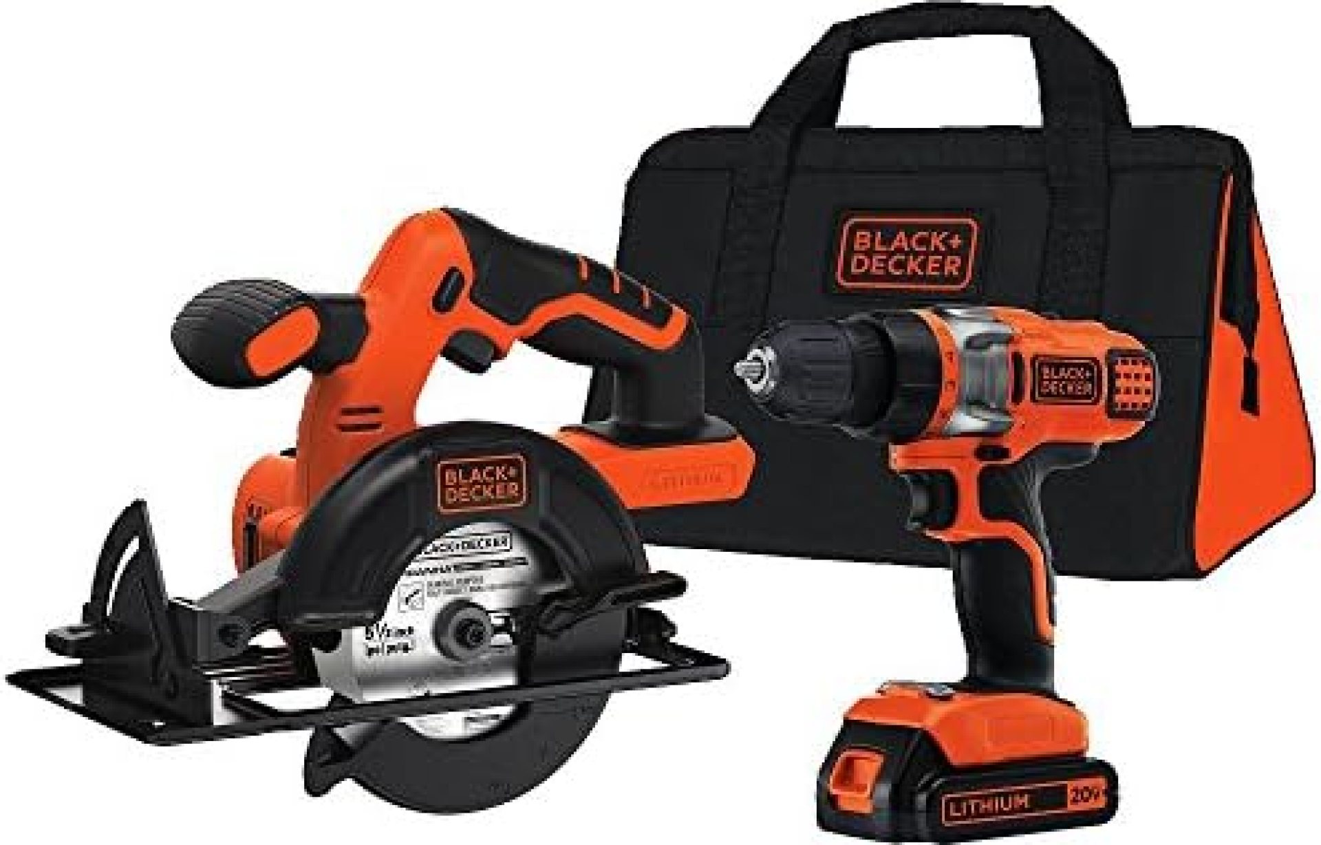 BLACK+DECKER 20V MAX Cordless Drill Combo Kit, 2-Tool (BDCD220CS) BLACK+DECKER 20V MAX Cordless Drill Combo Kit, 2-Tool (BDCD220CS)