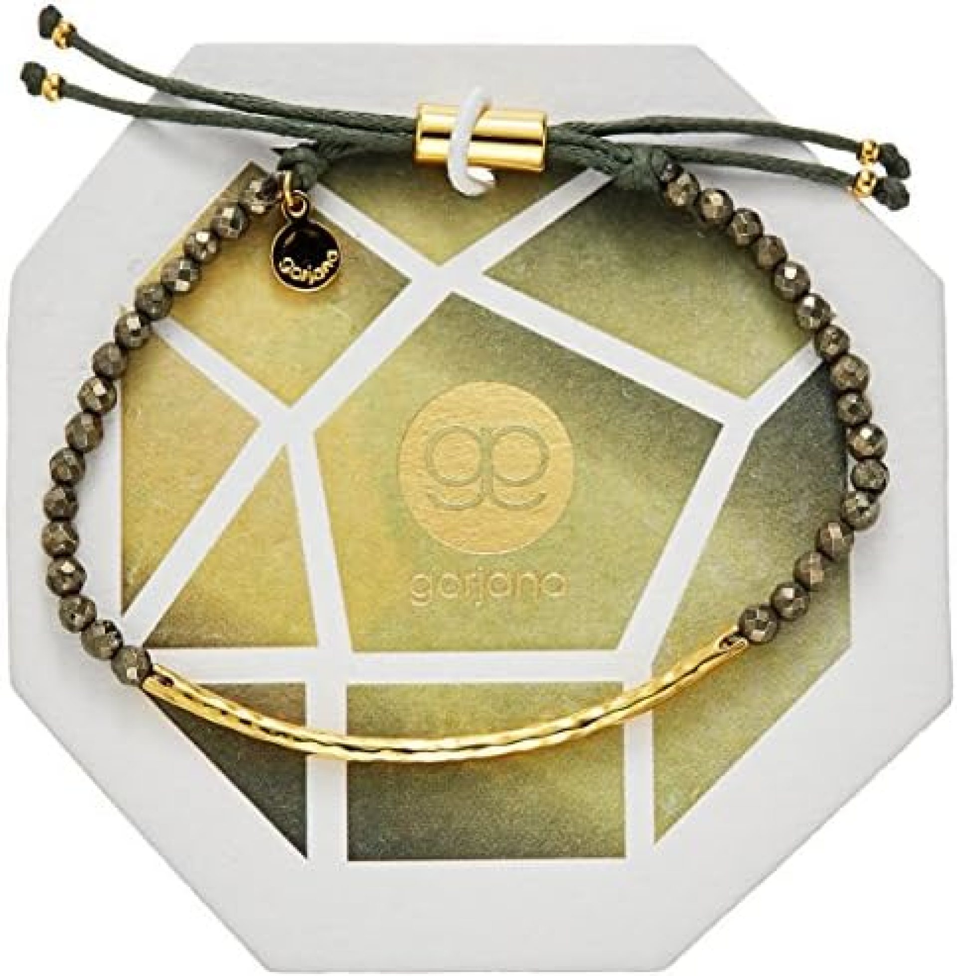 gorjana Power Gemstone Bracelet Pyrite 3 One Size gorjana Power Gemstone Bracelet Pyrite 3 One Size
