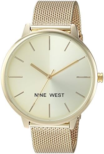 Nine West Women’s NW/1981 Sunray Dial Mesh Bracelet Watch Nine West Women’s NW/1981 Sunray Dial Mesh Bracelet Watch