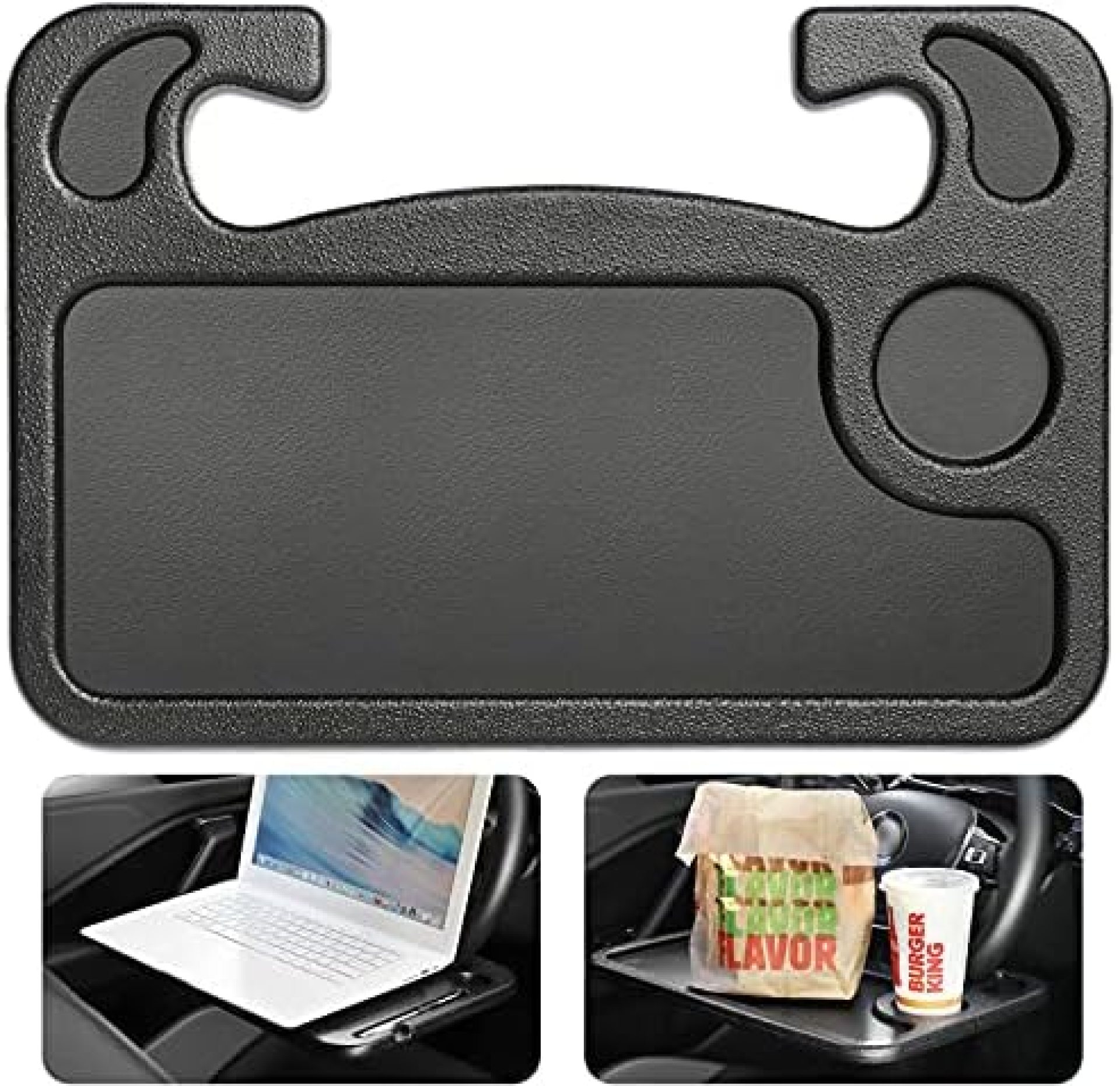Cutequeen Trading car 1pcs Eating/Laptop Steering Wheel Desk Black(Pack of 1) Cutequeen Trading car 1pcs Eating/Laptop Steering Wheel Desk Black(Pack of 1)