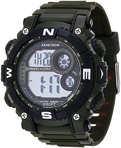 Armitron Sport Men’s Digital Chronograph Resin Strap Watch, 40/8284 Armitron Sport Men’s Digital Chronograph Resin Strap Watch, 40/8284