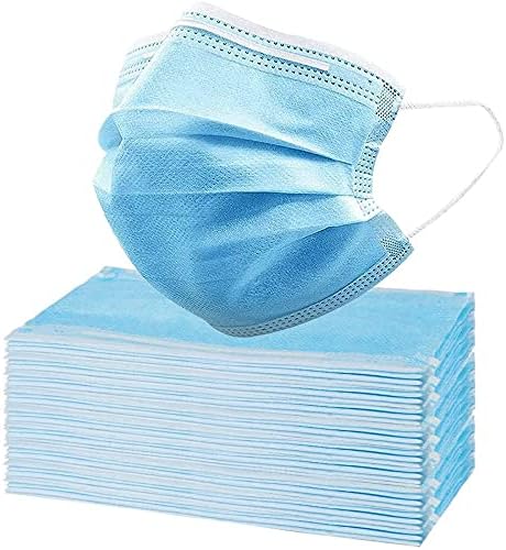 Disposable Face Masks – 50 PCS – For Home & Office – 3-Ply Breathable & Comfortable Filter Safety Mask Disposable Face Masks – 50 PCS – For Home & Office – 3-Ply Breathable & Comfortable Filter Safety Mask