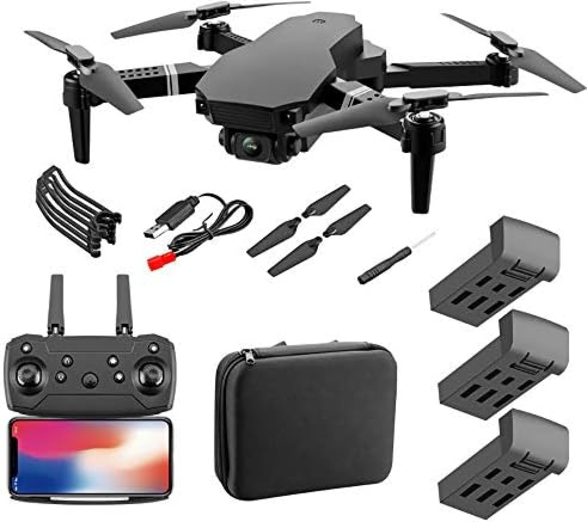 S70 Pro WiFi FPV Drone for Adults Kids – Foldable GPS FPV Drone with 1080P 4K HD Camera Live Video for Beginners, RC Quadcopter with GPS Return Home S70 Pro WiFi FPV Drone for Adults Kids – Foldable GPS FPV Drone with 1080P 4K HD Camera Live Video for Beginners, RC Quadcopter with GPS Return Home