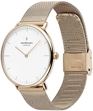 Nordgreen Native Scandinavian Gold Unisex Analog Watch with Strap 10053 Nordgreen Native Scandinavian Gold Unisex Analog Watch with Strap 10053