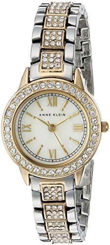 Anne Klein Women’s AK/1493MPTT Premium Crystal Accented Two-Tone Bracelet Watch Anne Klein Women’s AK/1493MPTT Premium Crystal Accented Two-Tone Bracelet Watch