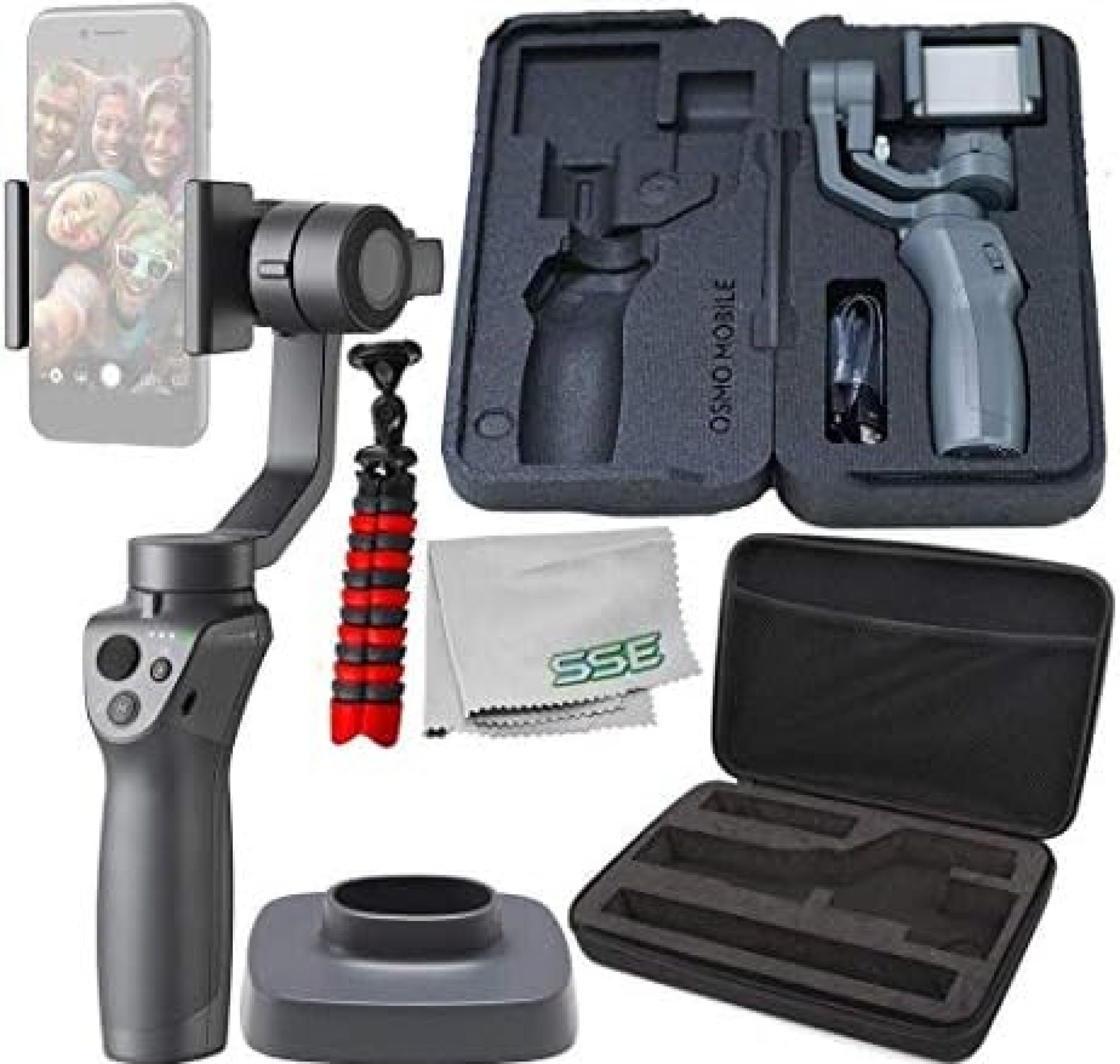 DJI Osmo Mobile 2 Handheld Smartphone Gimbal Stabilizer Bundles (Must-Have) DJI Osmo Mobile 2 Handheld Smartphone Gimbal Stabilizer Bundles (Must-Have)