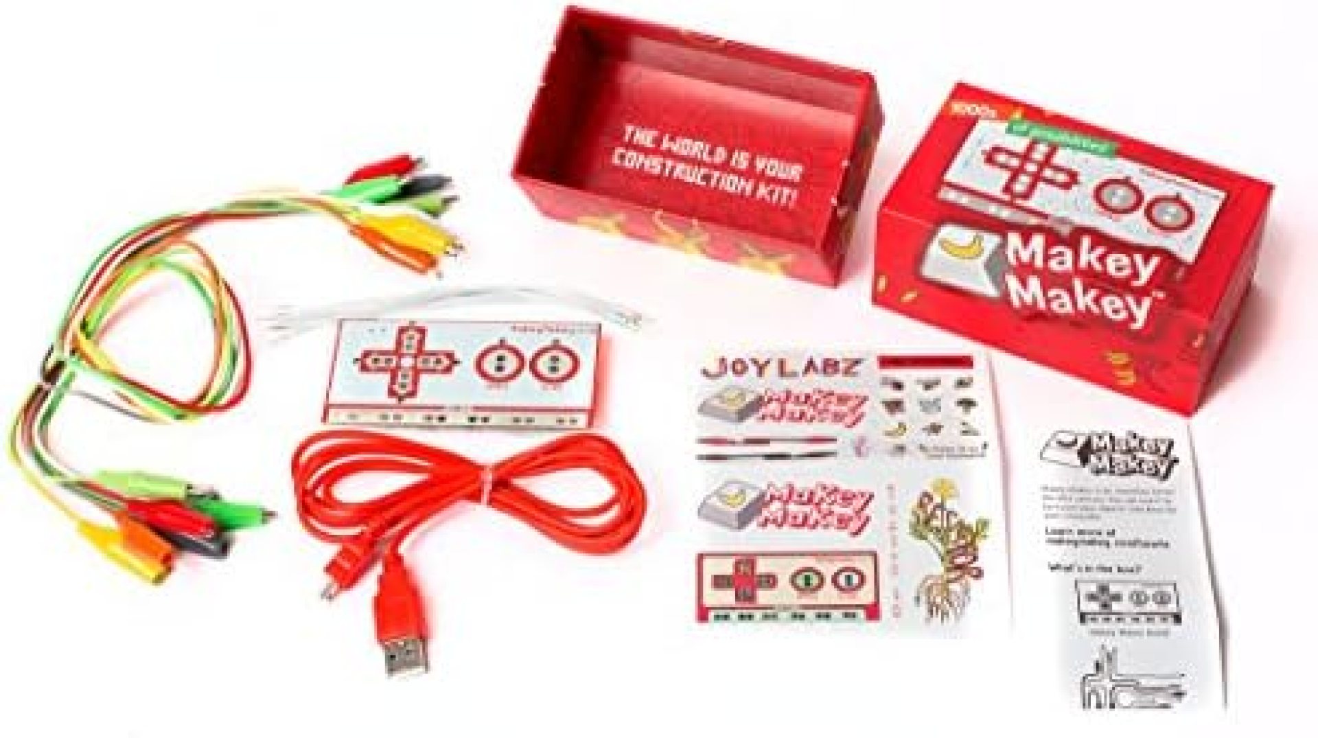 Makey Makey an Invention Kit for Everyone from JoyLabz – Hands-on Technology Learning Fun for Kids – STEM Toy – 1000s of Educational Engineering and Computer Coding Activities – Ages 8 and Up Makey Makey an Invention Kit for Everyone from JoyLabz – Hands-on Technology Learning Fun for Kids – STEM Toy – 1000s of Educational Engineering and Computer Coding Activities – Ages 8 and Up