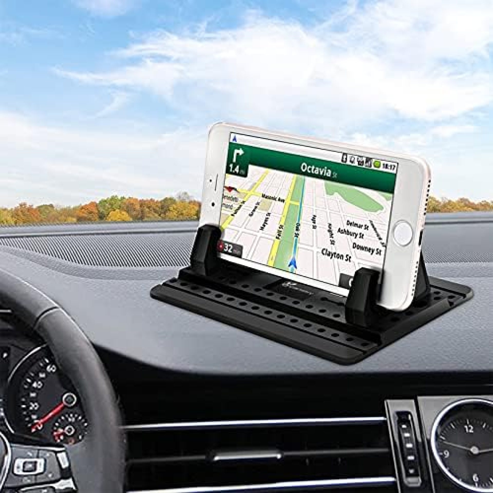 Cellphone Holder for Car, Vansky Car Phone Mount Silicone Dashboard Car Pad Mat for iPhone Xs/ Xs Max/8 Plus/7/6S Plus, Samsung Galaxy S9 Plus/Note 9/S8 3.5-7 inch Smartphone or GPS Devices Cellphone Holder for Car, Vansky Car Phone Mount Silicone Dashboard Car Pad Mat for iPhone Xs/ Xs Max/8 Plus/7/6S Plus, Samsung Galaxy S9 Plus/Note 9/S8 3.5-7 inch Smartphone or GPS Devices