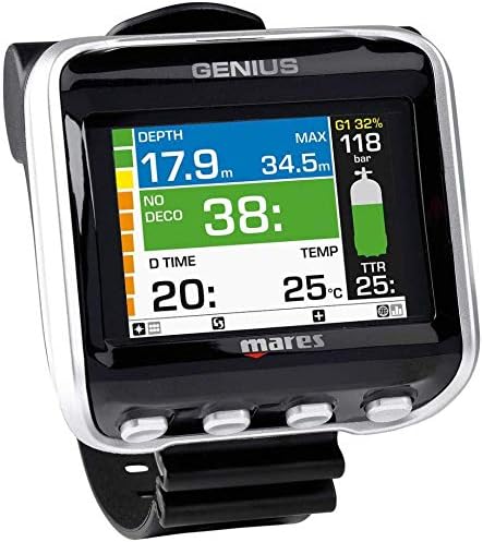 Mares Genius Air Integrated Computer with LED Transmitter Mares Genius Air Integrated Computer with LED Transmitter