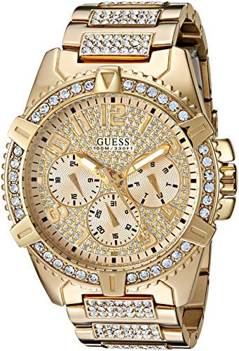 Guess 48MM Crystal Embellished Watch Guess 48MM Crystal Embellished Watch