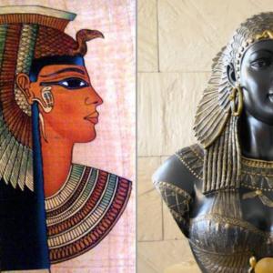 Queen Cleopatra, a popular African political figure from ancient Egypt Queen Cleopatra, a popular African political figure from ancient Egypt
