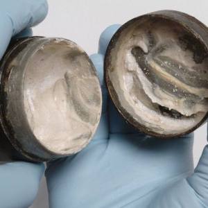 2000 year-old Roman face cream/lotion. Dating back to II AD. 2000 year-old Roman face cream/lotion. Dating back to II AD.