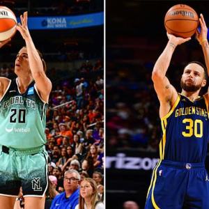 Golden State Warriors superstar Stephen Curry will face New York Liberty guard Sabrina Ionescu in first NBA vs. WNBA three-point challenge during All-Star Weekend Golden State Warriors superstar Stephen Curry will face New York Liberty guard Sabrina Ionescu in first NBA vs. WNBA three-point challenge during All-Star Weekend