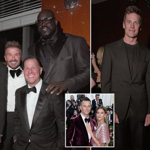 Revealed: The mystery woman pictured with Tom Brady at David Beckham’s birthday bash Revealed: The mystery woman pictured with Tom Brady at David Beckham’s birthday bash