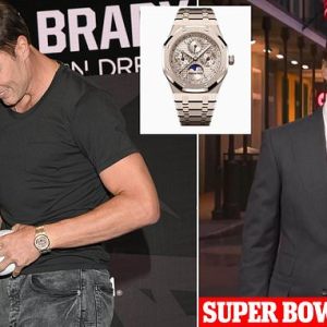 Revealed: Tom Brady’s stunning new watch after wearing a 0,000 timepiece at the Super Bowl Revealed: Tom Brady’s stunning new watch after wearing a 0,000 timepiece at the Super Bowl
