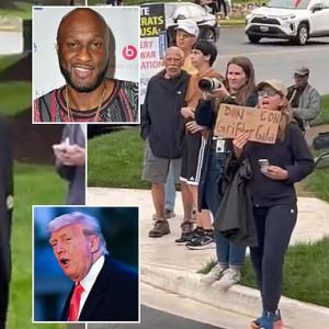 Lamar Odom gets brutally heckled outside Donald Trump crypto gala: ‘Shame on you’ Lamar Odom gets brutally heckled outside Donald Trump crypto gala: ‘Shame on you’