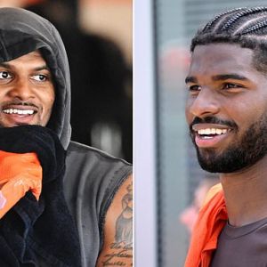 Concerned NFL fans react to reports scandalized Deshaun Watson is mentoring Browns rookie Shedeur Sanders Concerned NFL fans react to reports scandalized Deshaun Watson is mentoring Browns rookie Shedeur Sanders